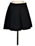 Collective Concepts 100% Polyester Solid Black Casual Skirt Size S - photo 1