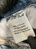 STUDIO BLUE Blue Denim Shorts Size 26 waist - photo 4