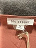 Blu Pepper 100% Rayon Polka Dots Brown Long Sleeve Blouse Size M - photo 7