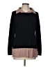 Adrianna Papell Color Block Black Pullover Sweater Size L - photo 1