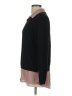 Adrianna Papell Color Block Black Pullover Sweater Size L - photo 5