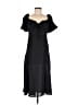 Shein 100% Polyester Black Casual Dress Size 6 - photo 1