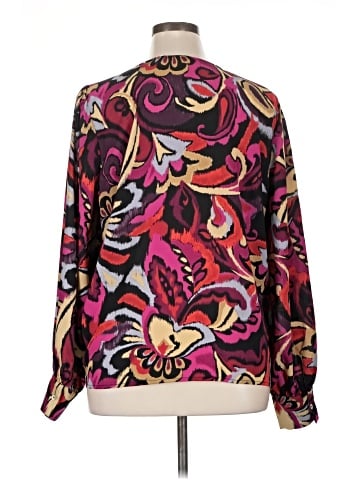 Susan Graver Long Sleeve Blouse (view 2)
