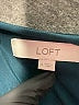 Ann Taylor LOFT 100% Polyester Solid Teal Cocktail Dress Size S - photo 7