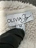 Olivia Sky 100% Polyester Tan Faux Fur Jacket Size M - photo 6