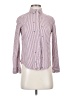 Rails Checkered-gingham Burgundy Long Sleeve Button-Down Shirt Size XS - photo 1