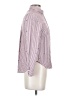 Rails Checkered-gingham Burgundy Long Sleeve Button-Down Shirt Size XS - photo 4