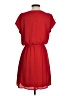 Express 100% Polyester Red Kimono Size S - photo 2