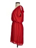Express 100% Polyester Red Kimono Size S - photo 5