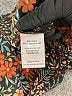 DR2 100% Polyester Floral Black Long Sleeve Blouse Size M - photo 8