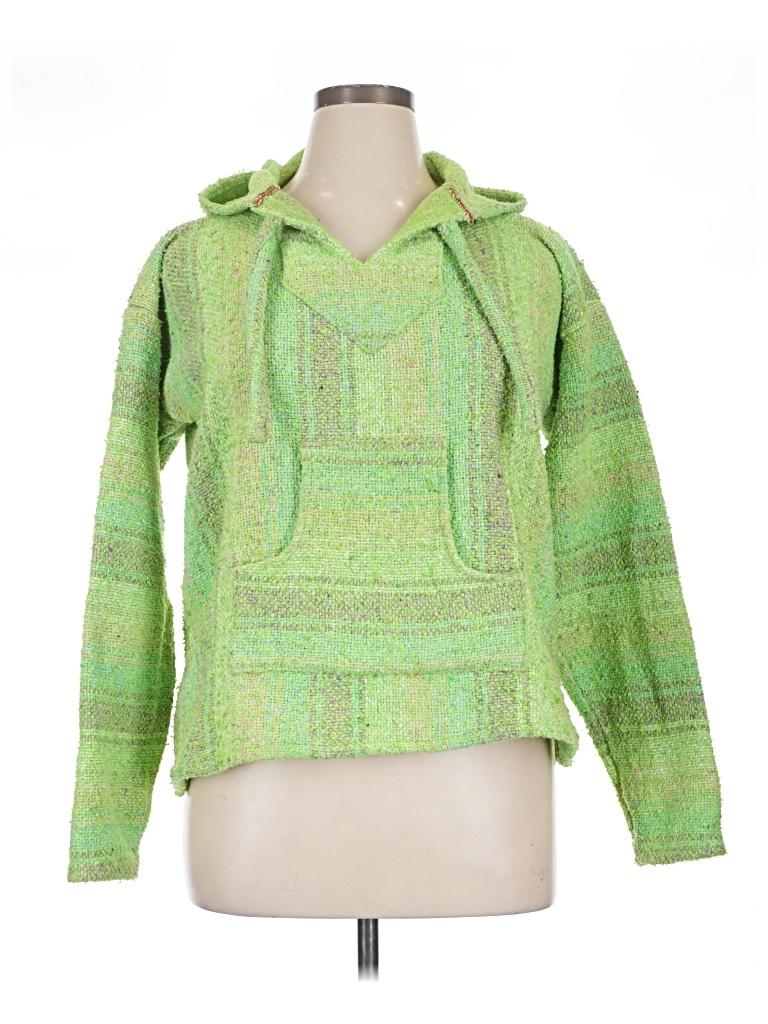 Pre-owned Unbranded Pullover Sweater In Green