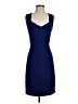 Mango Solid Blue Cocktail Dress Size 4 - photo 1