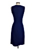 Mango Solid Blue Cocktail Dress Size 4 - photo 2