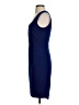 Mango Solid Blue Cocktail Dress Size 4 - photo 5