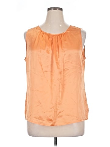 St. John Collection Sleeveless Silk Top (view 1)