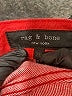 Rag & Bone Red Denim Skirt Size 26 waist - photo 4