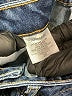 Carmar 100% Cotton Stripes Blue Jeans Size 26 waist - photo 7