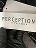 Perceptions Black Long Sleeve Blouse Size M - photo 8