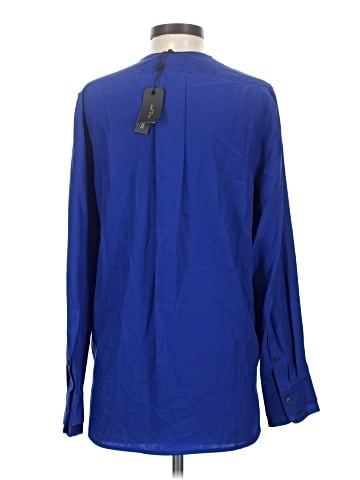 Rag & Bone Long Sleeve Silk Top (view 2)