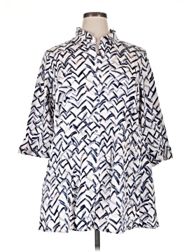 Nic + Zoe 3/4 Sleeve Blouse (view 1)