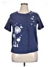 Unbranded Blue Short Sleeve Blouse Size XL (estimated) - photo 1
