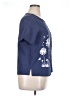 Unbranded Blue Short Sleeve Blouse Size XL (estimated) - photo 4