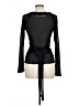 Laundry Industry Black Long Sleeve Top Size 10 (2) - photo 2