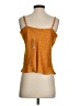 Banana Republic 100% Polyester Gold Tank Top Size S - photo 2