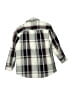 Airwalk Plaid Gray Long Sleeve Button-Down Shirt Size 8 - photo 1