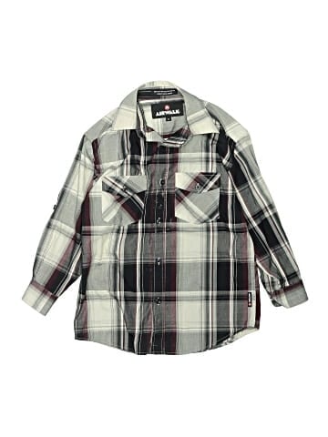 Airwalk Long Sleeve Button-Down Shirt (view 2)