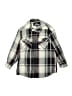 Airwalk Plaid Gray Long Sleeve Button-Down Shirt Size 8 - photo 2