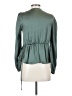 ASTR The Label 100% Polyester Green Long Sleeve Blouse Size XS - photo 2