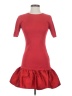 H&M 100% Polyester Red Cocktail Dress Size S - photo 1
