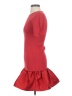 H&M 100% Polyester Red Cocktail Dress Size S - photo 5