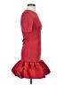 H&M 100% Polyester Red Cocktail Dress Size S - photo 4