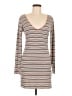 Wild Fable Stripes Gray Casual Dress Size M - photo 1