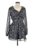 City Studio Paisley Blue Cocktail Dress Size M - photo 1