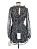 City Studio Paisley Blue Cocktail Dress Size M - photo 2
