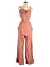 Roxy Solid Pink Jumpsuit Size M - photo 1