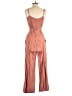 Roxy Solid Pink Jumpsuit Size M - photo 2
