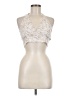 LA Hearts 100% Polyester Ivory Sleeveless Blouse Size M - photo 1