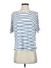 Colette Stripes Blue Short Sleeve T-Shirt Size P (estimated, petite) - photo 1