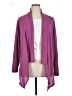 TanJay 100% Polyester Solid Purple Cardigan Size XL - photo 1