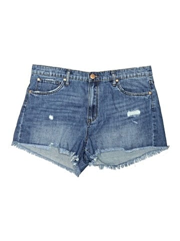 See Thru Soul Denim Shorts (view 1)