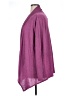 TanJay 100% Polyester Solid Purple Cardigan Size XL - photo 5