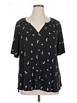 Lane Bryant Short Sleeve Blouse