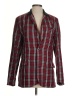Spirit Plaid Burgundy Blazer Size S - photo 1