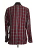 Spirit Plaid Burgundy Blazer Size S - photo 2