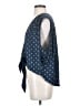Free People 100% Polyester Blue Sleeveless Blouse Size S - photo 5