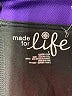 Made for Life 100% Polyester Tweed Purple Active Skort Size L - photo 3